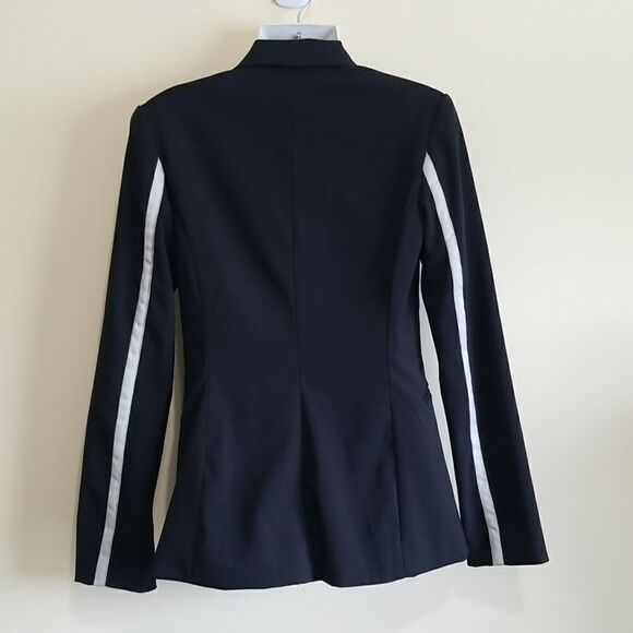 H &M Women's Black Blazer  Sz 6 - Picture 5 of 7